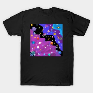 a space traveler T-Shirt